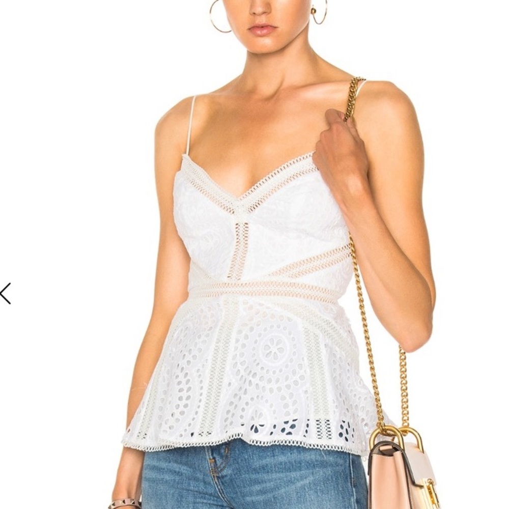 ZIMMERMANN Meridian Embroidered Cami Top